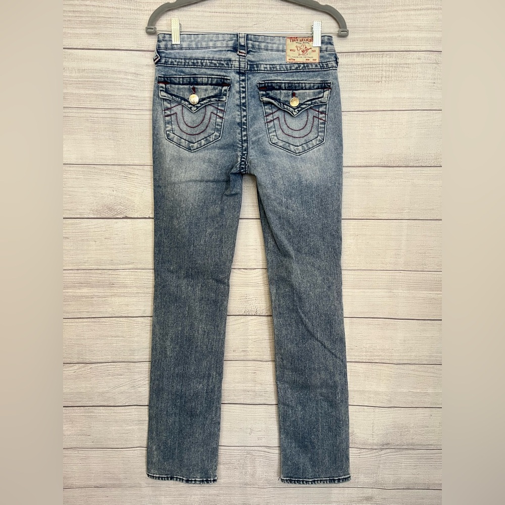 True Religion | Billie Mid Rise Straight Jeans - Picture 2 of 12